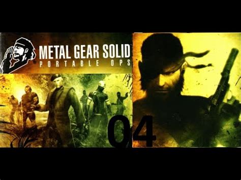 Zagrajmy W Metal Gear Solid Portable Ops Youtube