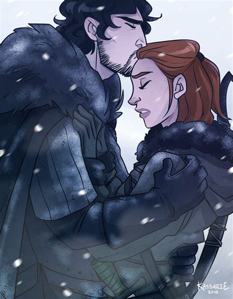 Jon Snow And Ygritte Art