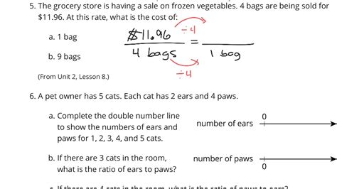 Grade Unit Lesson Practice Problems Youtube