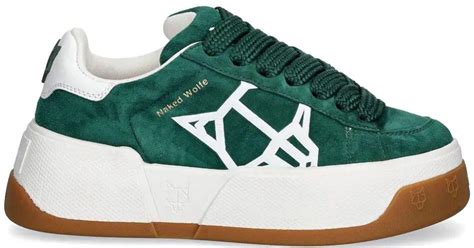 Naked Wolfe Platform Sneakers In Green Lyst