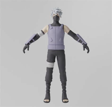 ArtStation - Kakashi Anbu Lowpoly Rigged | Resources