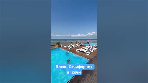 ПЛЯЖ СОЧИФОРНИЯ В СОЧИ #shorts - YouTube