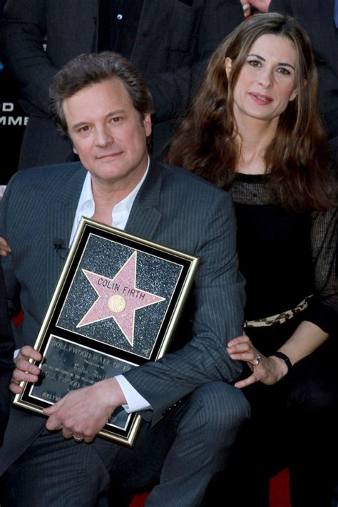 Hollywood All Stars: Colin Firth with Wife Pics