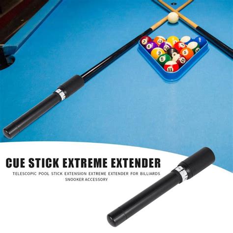 Telescopic Pool Cue Stick Extension Extreme Extend Vicedeal