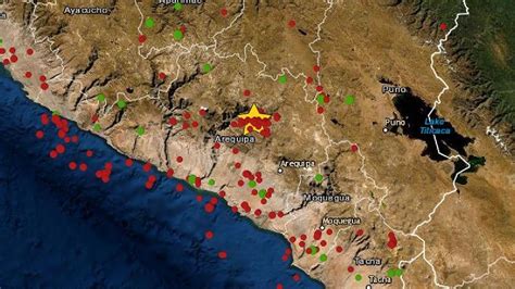 Arequipa Un Sismo De Magnitud 36 Remeció La Región Esta Mañana Rpp Noticias