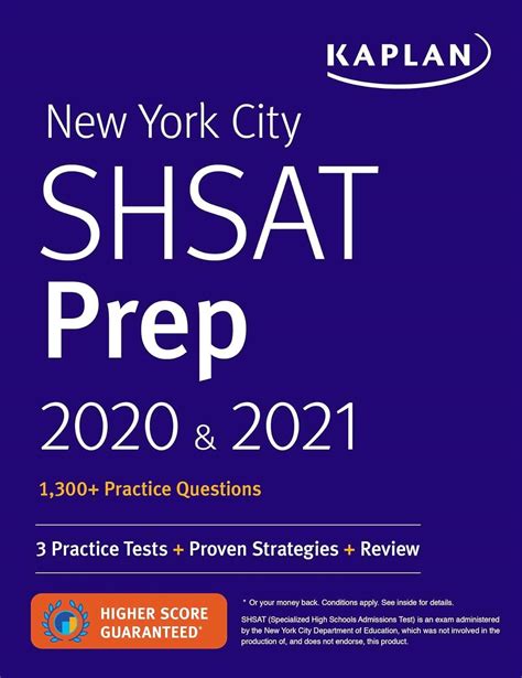 Amazon New York City Shsat Prep Kaplan Test Prep Ny