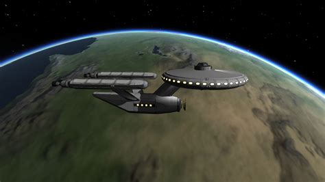 USS Enterprise-K & Shuttlecraft - KSP1 The Spacecraft Exchange - Kerbal Space Program Forums