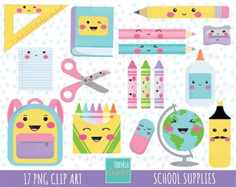 SCHOOL clipart pink school teachers commercial use back to | Etsy