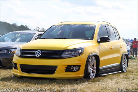 Yellow Volkswagen Tiguan