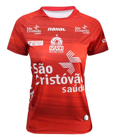 Camisa De V Lei Osasco Vermelha Feminina I Saque Viagem