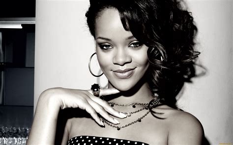 Wallpaper Singer Black Hair Fashion Person Supermodel Rihanna