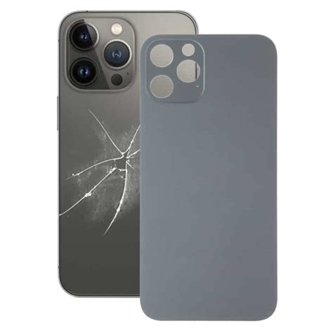 Easy Replacement Big Camera Hole Glass Back Battery Cover For Iphone 13 Pro Max Hyranger