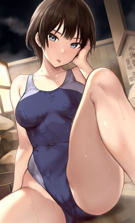 Anime Ero Swim Oppai Anime Adult Wet Anime Ero