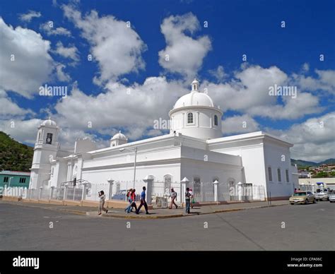 Nicaragua Matagalpa La Catedral De San Pedro De Matagalpa Stock Photo