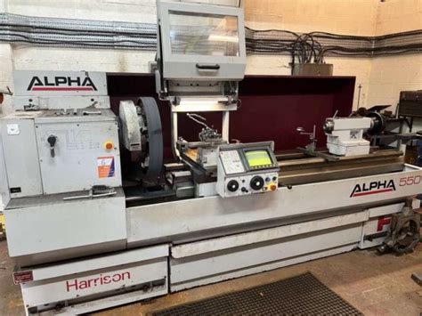 Harrison Alpha 550 CNC Lathe With Fanuc Controller 2000mm Centres 15