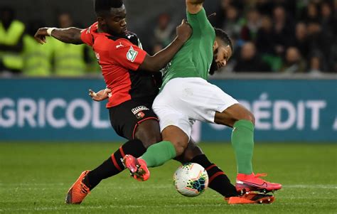 ASSE Rennes Décevant et peu inspiré le Stade Rennais ne défendra pas