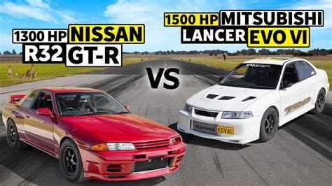 Street Race Legends Drag Race Duel 1300hp Skyline GT R Vs 1480hp