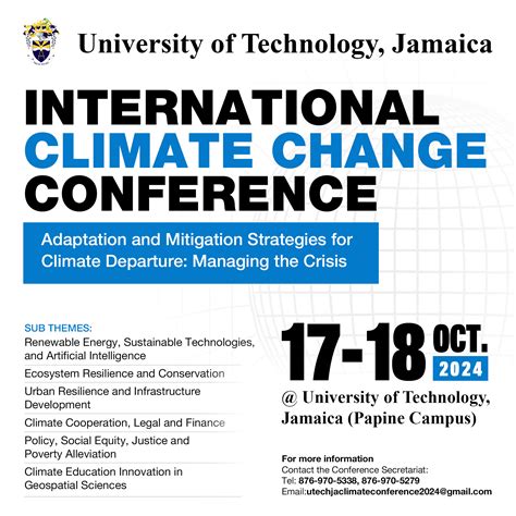 International Climate Conference 2024 — Utech Ja