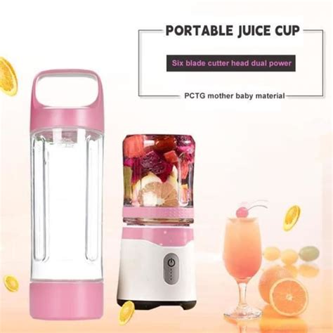 Presse agrumes Rose électrique tasse à jus multifonctionnelle portable