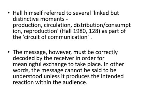 Encoding Decoding Stuart Hall Ppt