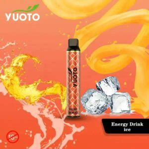 Yuoto Luscious Energy Drink Ice Puffs Yuoto Vape Uae Emirates