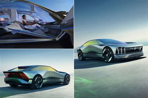 671HP Peugeot Inception EV Concept Boasts 800V Technology Can Travel