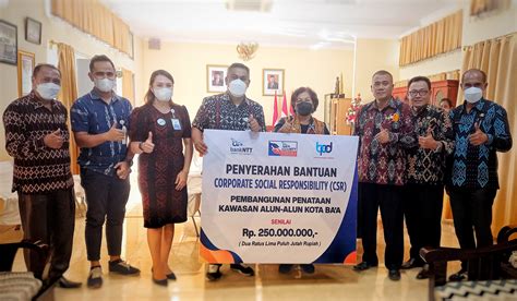 Guna Penataan Kawasan Alun Alun Kota Ba A Bank Ntt Salurkan Csr Rp