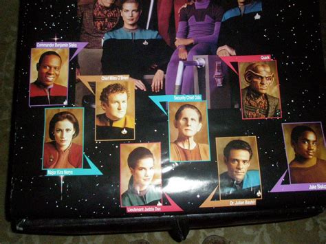 STAR TREK DEEP SPACE 9, CAST POSTER; 1993, 36" X 24" | #1916871002