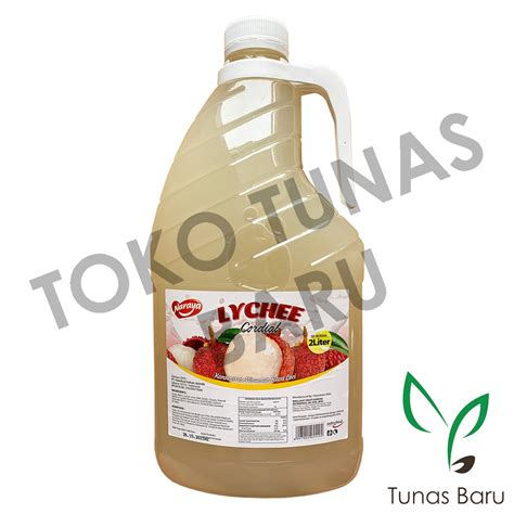 Jual Small Lychee Cordial Naraya Konsentrat Minuman Rasa Leci