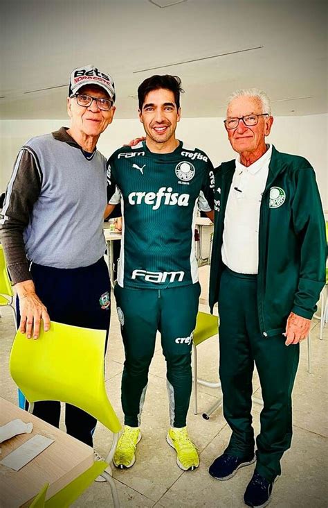 Ademir da Guia Abel Ferreira e Dudu Olegário