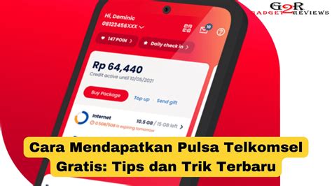 Cara Mendapatkan Pulsa Telkomsel Gratis Tips Dan Trik Terbaru