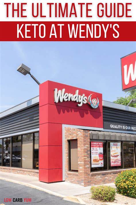 Keto At Wendy S The Ultimate Guide Low Carb Yum