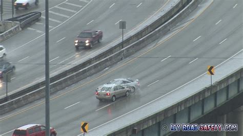 Icy Road Safety Com Photo Gallery Collision On Icy Bridge