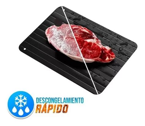 Tabla Descongelar Carne Alimentos R Pido Bandeja Aluminio Mercadolibre