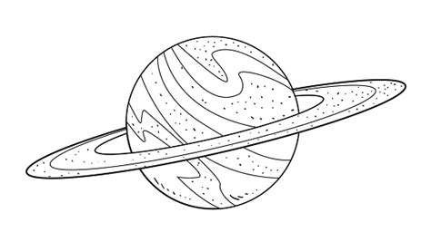 Planet Saturn Doodle Stock Illustration Download Image Now Istock