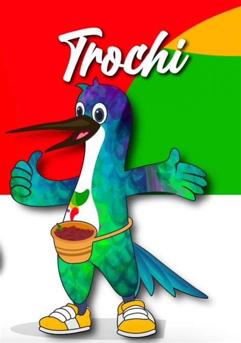 Trochi la mascota de los Juegos Nacionales 2023 Transmisora Quindío