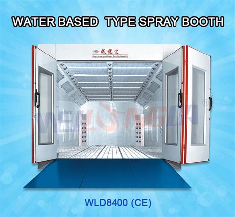 Wld Ce Water Based Paint Car Painting Booth Car Spray Booth