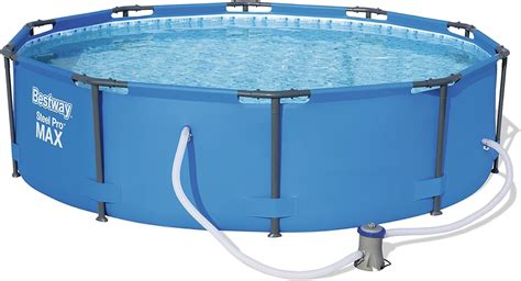 Bestway Round Frame Swimming Pool With Filter Pump 4678 Liters Steel