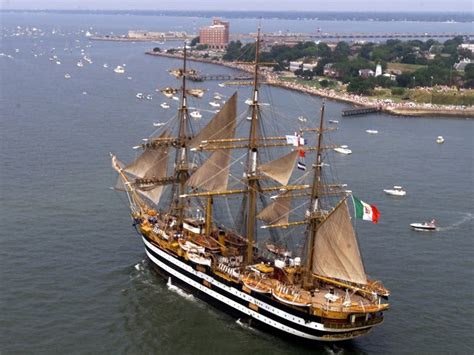 Italian Ship Amerigo Vespucci To Visit Port of LA, Offering Free Tours ...