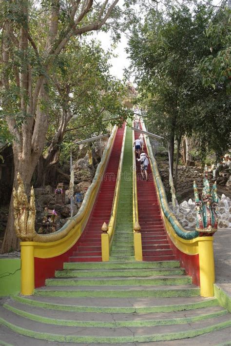 Temple Of The Cave Of The Tiger Wat Tham Khao Noi Editorial Stock Photo