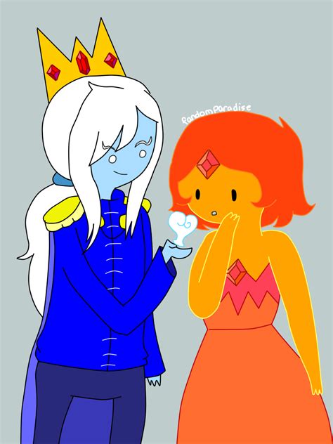 Adventure Time Flame Princess And Flame Prince Together