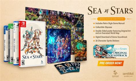 Sea Of Stars Physical Edition Arrives In May Iam Bit Exclusive