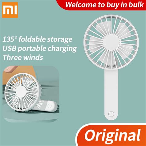 Xiaomi Youpin Qualitell Handheld Folding Fan Portable Mini Fan Usb