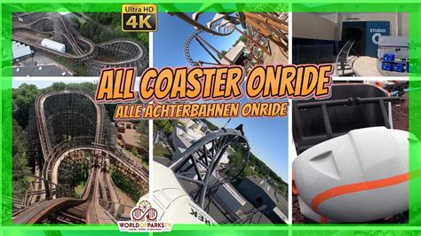 Movie Park Alle Achterbahnen Onride Movie Park Germany All Roller