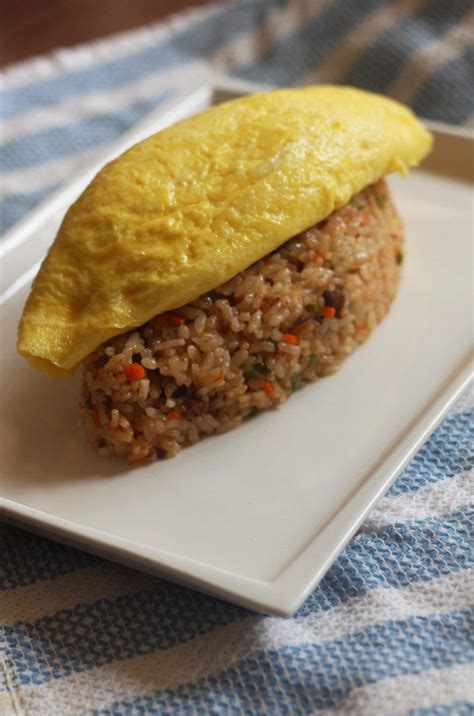 Omurice Fried Rice Omelette Recipe Omurice Recipe Recipes