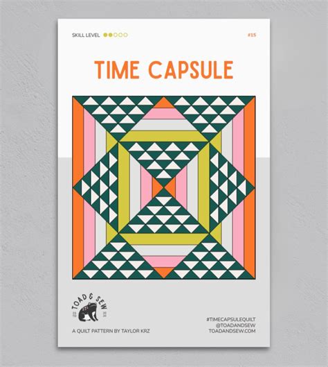 Time Capsule Quilt Printed Pattern Wyldwood Creative
