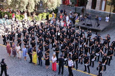 Bienvenida a los nuevos agentes de la Policía Local de Palma