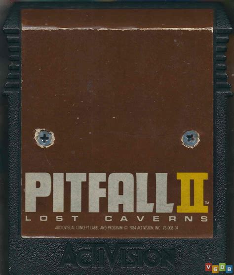 Pitfall Ii Lost Caverns Vgdb Vídeo Game Data Base