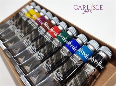 Maimeri Polycolor Acrylic 10x20ml Assorted Colours