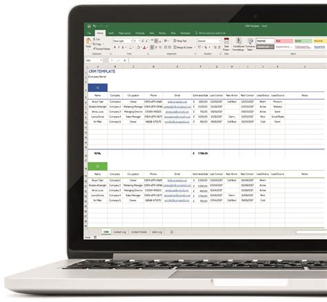 Spreadsheet Download - in Crm Template Free Download — db-excel.com